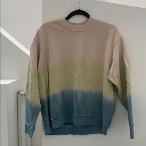 NWT Stateside dip tie dye sweatshirt sz L